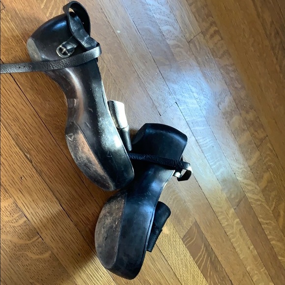 Caleen Cordero wooden platform sandals/clogs 10 - Picture 6 of 6